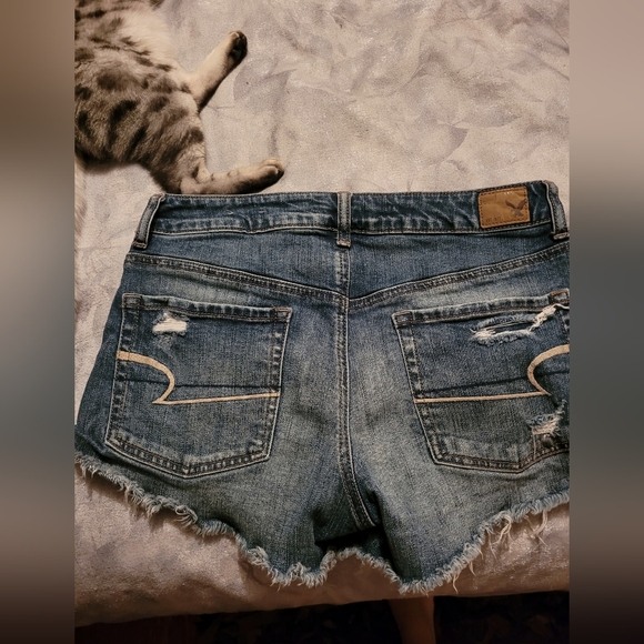 Hi-rise Festival American Eagle Short Shorts - Picture 6 of 7